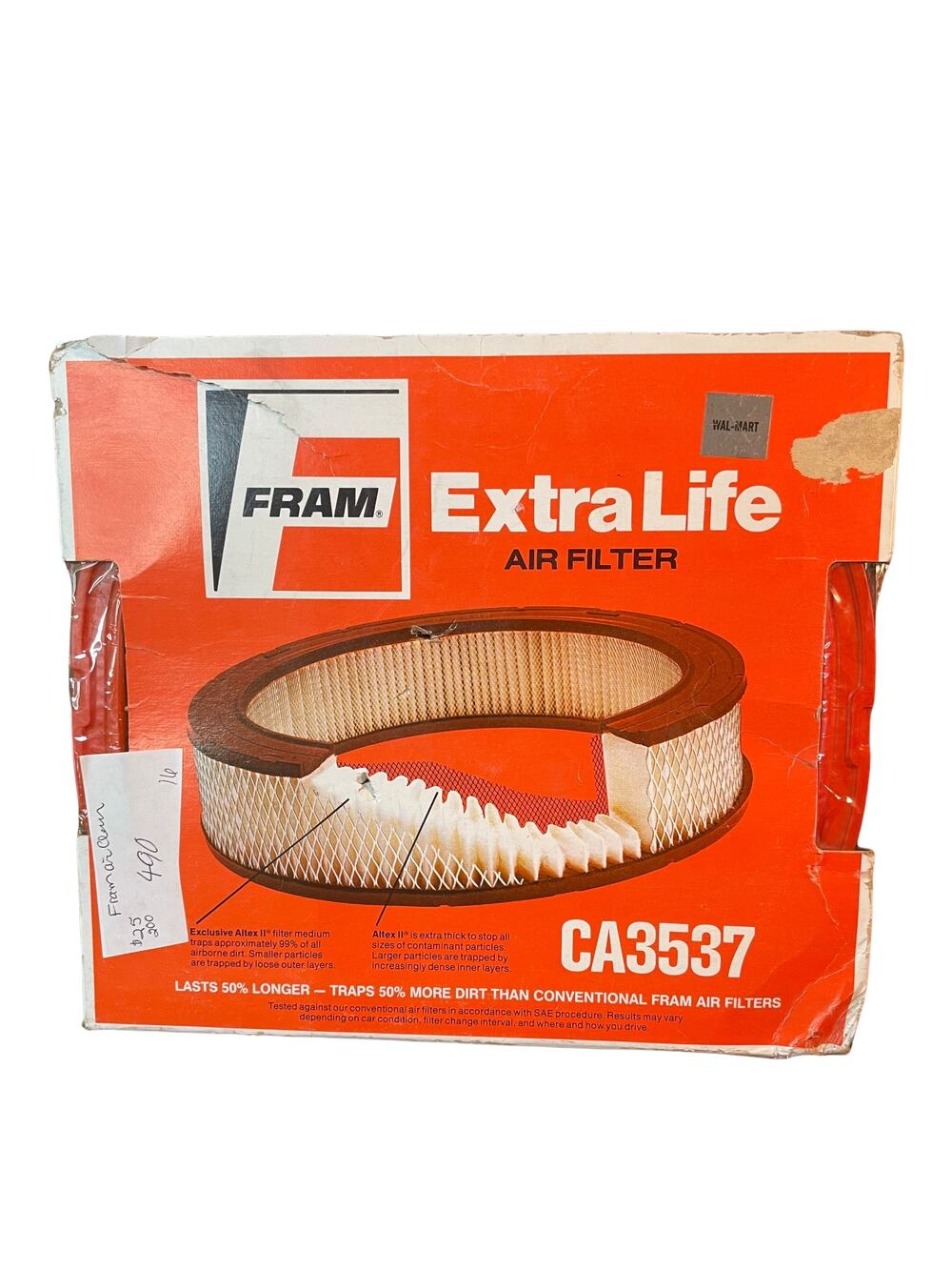 FRAM Extra Life Air Filter CA3537 Fits AC A735C Engine Parts New Open Box